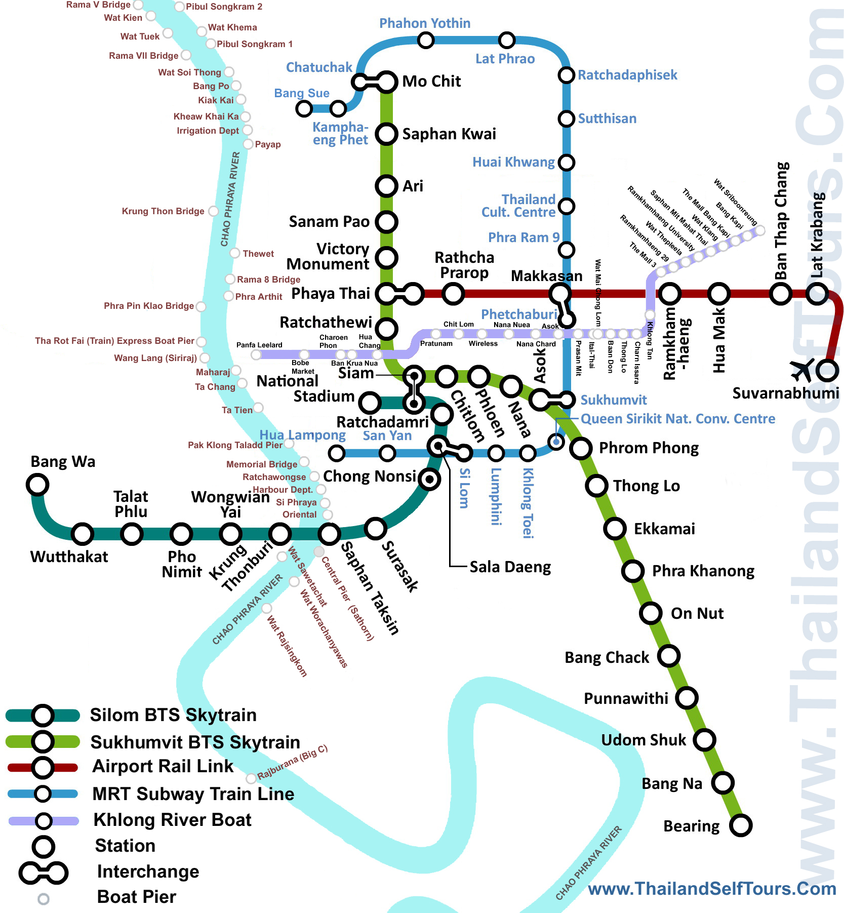 Bangkok Public Transport Map Pdf EvangelineabbPearson