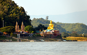 Mekong River at Sop Ruak in Thailand